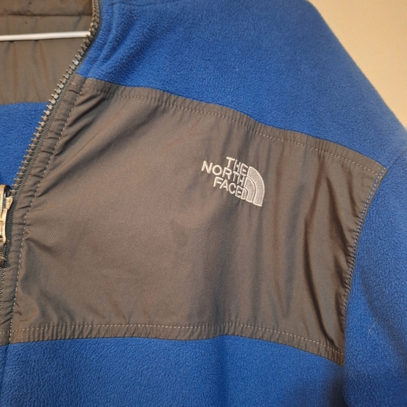 The North Face True or False Reversible Fleece winter Jacket Boys' XL polartech - Picture 15 of 16